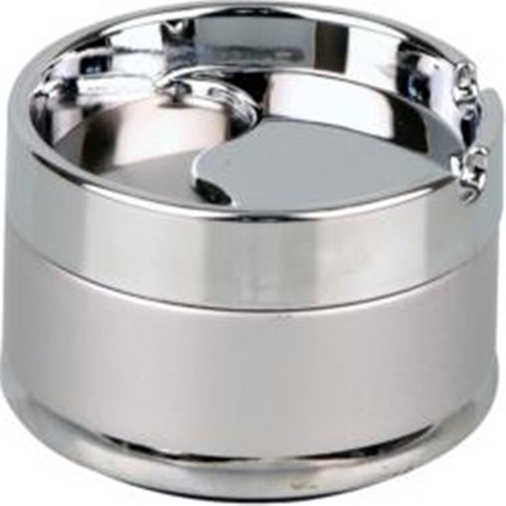 Aschenbecher "Gerhard Twist" chrome/chrome