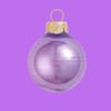 12ct Purple Shiny Finish Glass Christmas Ball Ornaments 2.75" (70mm) view 3