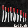 F. DICK - Red Spirit Santoku Knife - Steel kitchen knife with 7 blade & 56 HRC - Ideal for precise cutting - Ultra sharp - NSF Certified - Stylish & ergonomic handle - Durable - Made in Germany view 4