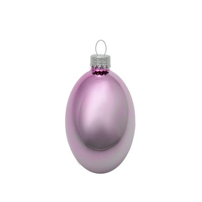 12ct Shiny Baby Pink Glass Ball Christmas Ornaments 2.75" (70mm)