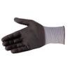 Liberty F4600 G-Grip Micro-Foam Nitrile Palm Coated Seamless Gloves with 15-Gauge Nylon Shell | Ideal for Automotive, Manufacturing, General Purpose | Gray/Black, Small (Pack of 12) view 2