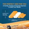 The Original HydraBarrier Ultra Flood Barrier  12 ft Long x 6 in High  Light, Reusable Sandbag Alternative  Flood Control & Diversion Tube for Home, Garage, Door & Property Protection view 4