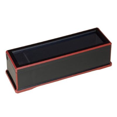 ABS Chopstick Case Kurobuchi Red (with Toothpick) 9.4 inches (24 cm) 0-6-21A