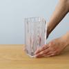 ADERIA P-6496 Flower Vase, Clear, 7.0 inches (17.8 cm) view 3
