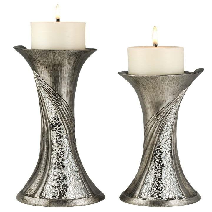 DDEH 14/16''h Decorative Candleholder Set