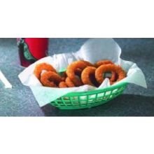 Tablecraft Brown Oval Small Basket, 7.75 x 5.5 inch - 36 per case