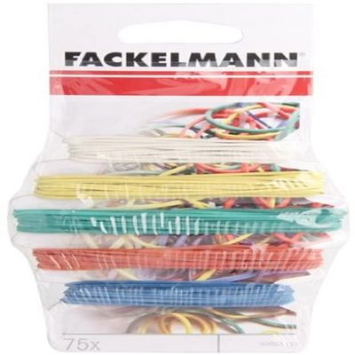 Fackelmann 59923 75 Rubber Bands