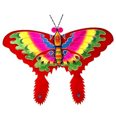 G&Z 3D Small Red Silk Butterfly Kites for Wall Decor