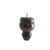 New Dimension Bun Feet Dark Wanut Sofa Legs (Set of 4) view 1