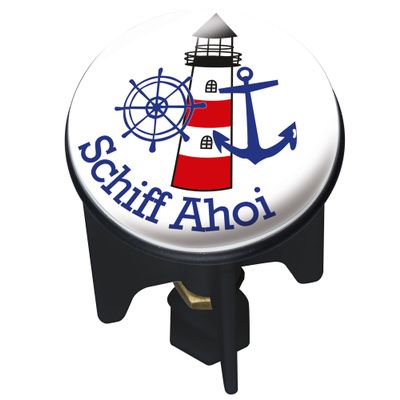 Kleine Wolke "Pluggy - Schiff AHOI Drain Plug, Multi-Colour