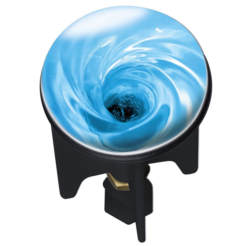 WENKO Pluggy-Water Drain Plug, Brass, Multi-Colour, 4 x 4 x 7 cm