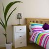 Simple Designs LT3000-ZBA Fun and Funky Zebra Print Shade Metal Table Lamp, Black view 3