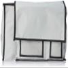 Bedside Organizer Hanging Storage Caddy Bag 7 Deep Pockets / 4 Mesh Compartments for Books, iPad,Cell Phone, TV Remote, Glasses+ Tissue Box and Water Bottle Holder Stylish Design for Any Bedroom view 1