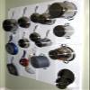 Wall Control Kitchen Pegboard Organizer Pots and Pans Storage Rack Organization Kit with White Pegboard and Black Accessories view 3