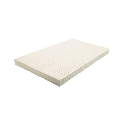 3" Inch Organic Latex Mattress Topper Pad (Medium, Full Size) GOLS Certified, Back Pain Relief Support, Hypoallergenic, Cooling and Breathable