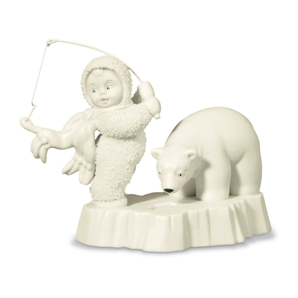 Department 56 Snowbabies Hooked on Fishing 69142