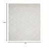 Martha Stewart x SAFAVIEH Area Rug Collection - 6' x 9', Bedford Grey, Hand-Knotted Linen, Ideal for Living Room, Bedroom, Office, Dining Space (MSR5753B) view 3