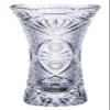 Aderia R-739 Glass Vase, Solitaire, LL [Diameter Approx. 6.6 x Height 11.2 inches (16.8 x 28.5 cm), Crystal], Made in Japan, Transparent view 1