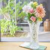 Aderia R-739 Glass Vase, Solitaire, LL [Diameter Approx. 6.6 x Height 11.2 inches (16.8 x 28.5 cm), Crystal], Made in Japan, Transparent view 2