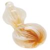 ADERIA F77428 Tsugaru Vidro Chopsticks Rest, Gourd, Amber, Made in Japan, Fashionable, Cute, Glass Gift, Women, Mother's Day, Father's Day, Couples, Men, Housewarming Celebration, Marriage, Greetings, view 1