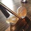 ADERIA F77428 Tsugaru Vidro Chopsticks Rest, Gourd, Amber, Made in Japan, Fashionable, Cute, Glass Gift, Women, Mother's Day, Father's Day, Couples, Men, Housewarming Celebration, Marriage, Greetings, view 3