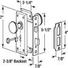 Prime-Line E 2495 Mortise Keyed Lock Set with Classic Bronze Knob  Perfect for Replacing Broken Antique Lock Sets and More, Fits 1-3/8 In.-1-3/4 In. Interior Doors (Single Pack) view 2