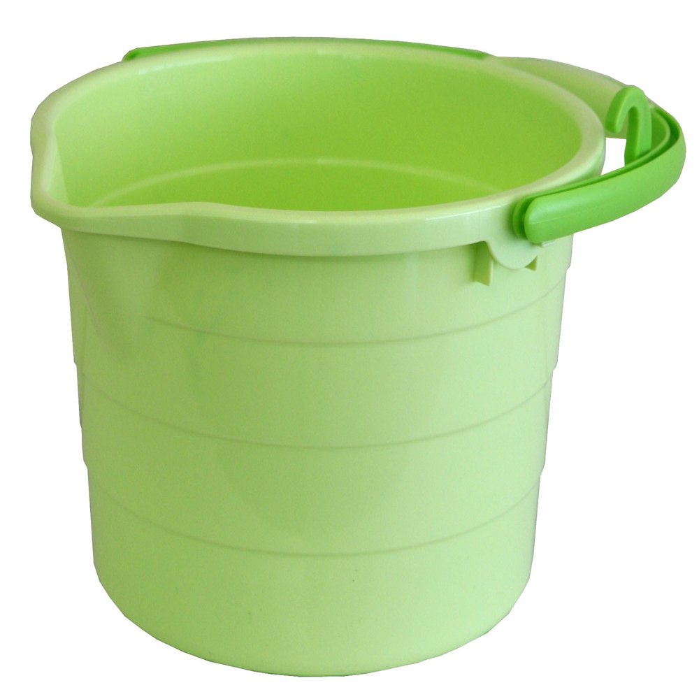 Heiwa Kogyo Pigeon Bucket, 2.8 gal (8 L), Green