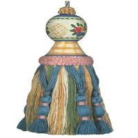 123 Creations C201Y Carolyn-Yellow Hand Painted Tassel