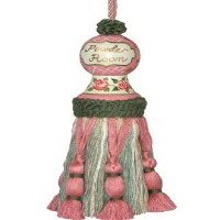 123 Creations C630 Powder Room Hand Painted Tassel