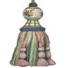 123 Creations C201G Carolyn-Green Hand Painted Tassel view 1