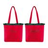 C&F Home Nice/Naughty Ruffle Tote Ruffle Tote Multi view 1