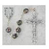 7MM BLUE REAL CLOISONNE ROSARY view 1