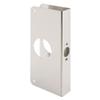 Prime-Line U 9585 Stainless Steel Lock and Door Reinforcement Plate for 1-3/8 In. Thick Doors, Stainless Steel Finish (Single Pack) view 1