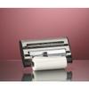 Emsa 505319 Roll Holder Dispenser, Stainless Steel, Grey, 28 x 11 x 41 cm view 2