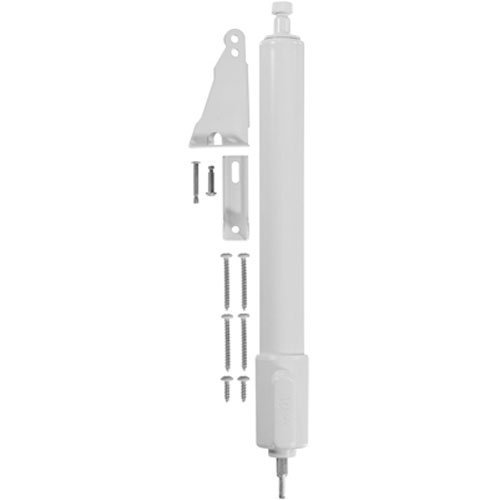 Wright Products Standard Duty Pneumatic Screen & Storm Door Closer with EZ-Hold Adjustable Closing Speed, Durable, Easy Installation (Transitional, White)