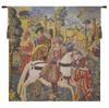 Chasse Bright Belgian Tapestry Wall Hanging - 38 in. x 39 in. Cotton by Charlotte Home Furnishings view 1
