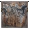 Hands And Horses Belgian Tapestry Wall Hanging - 61 in. x 36 in. Cotton/Treveria/Wool by Charlotte Home Furnishings view 1