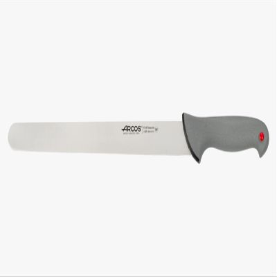 ARCOS Slicing Ham Knife, Stainless Steel, Black/Grey, 360 mm