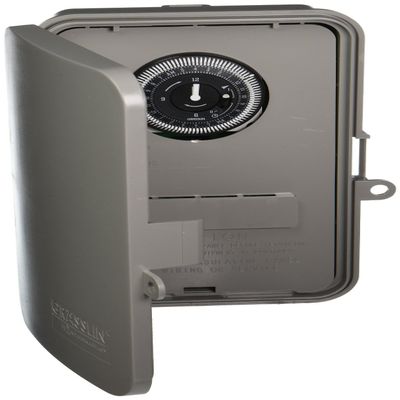 Intermatic GM40AV Electromechanical Timer, 24Hr, 3R, 40A