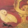 Vairumati Belgian Tapestry Wall Hanging - 48 in. x 38 in. Cotton/Viscose/Polyester by Paul Gauguin view 3