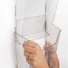 Displays2go Wall Mounted Magazine Rack With 8 Pockets view 4