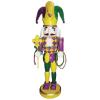 15" Mardi Gras Court Jester Christmas Nutcracker view 1