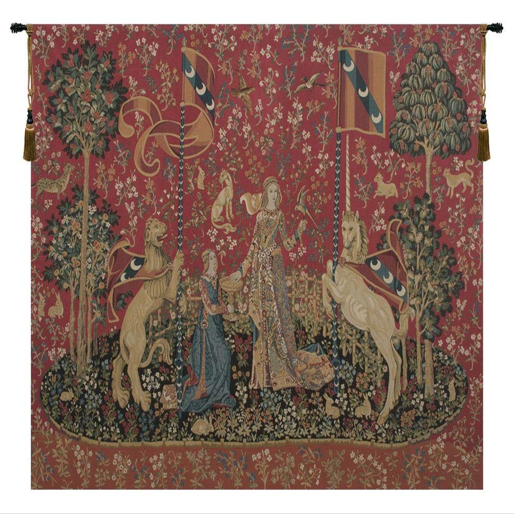 Taste II European Tapestry - 68 in. x 50 in. Cotton/Viscose/Polyester by Charlotte Home Furnishings