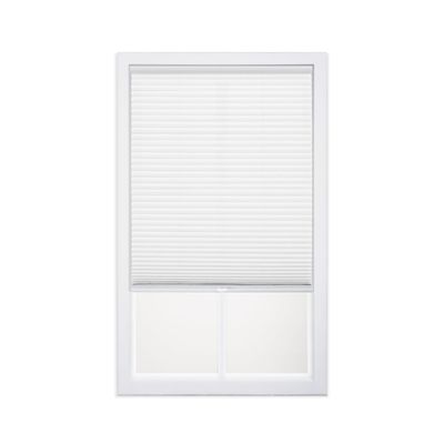 DEZ FURNISHINGS Cordless 1" Light Filtering Cellular Shade, 71"W x 72"H, White