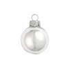 12ct Shiny Silver Glass Ball Christmas Ornaments 2.75" (70mm) view 1