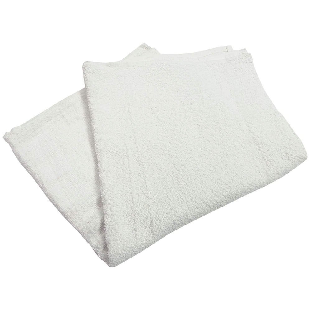 Bath Towel, 24x50 In, White, PK12