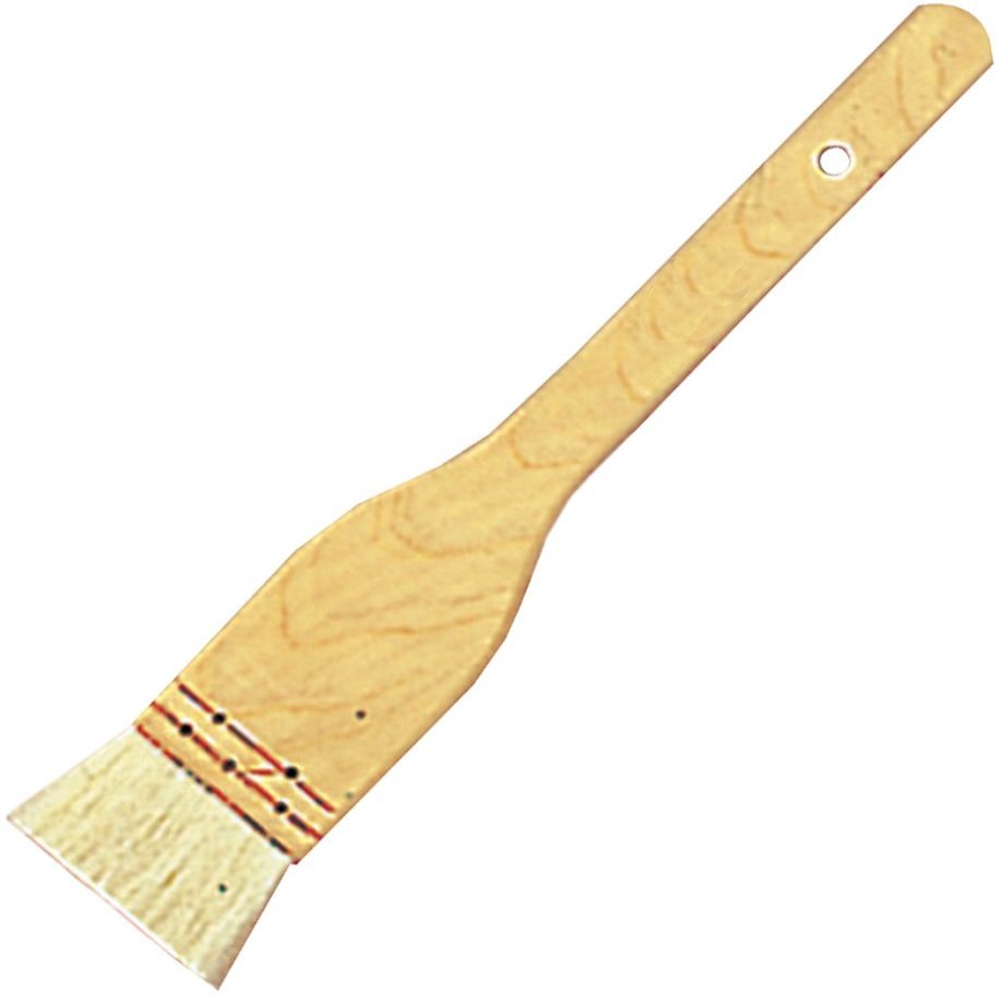 YATSUYA 51544 Wood Handle Teri Brush, 2.4 inches (60 mm), Size 2