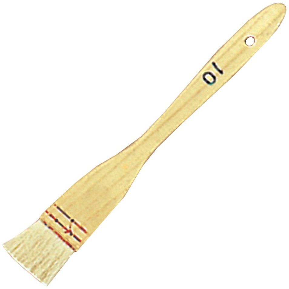 YATSUYA 51540 Wood Handle Teri Brush, 1.2 inches (30 mm), 1 Size