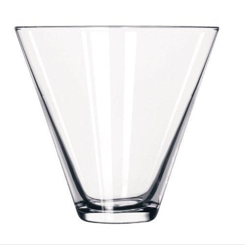Libbey RLB8101 Stemless Martini No. 224 Soda Glass (Pack of 6)