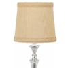Upgradelights Eggshell Silk 12 Inch Slip Uno Lamp Shade Replacement 9x12x8.5 (ZA10) view 2